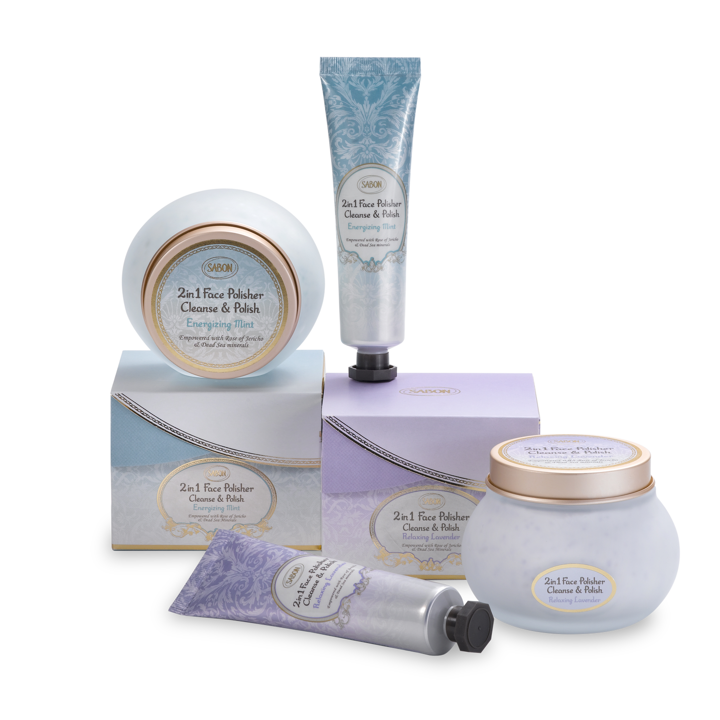 2 in 1 Face Polisher Lavender 60mL