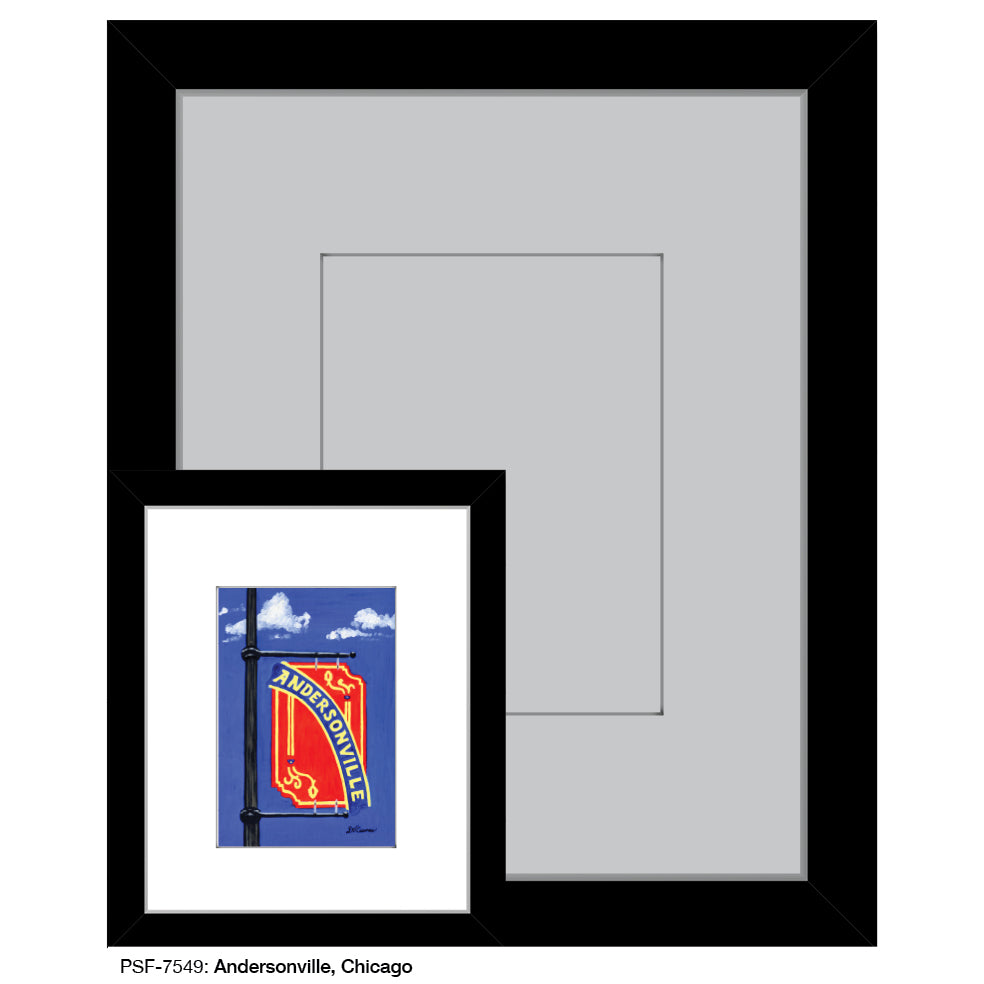 Andersonville, Chicago, Print (#7549A)
