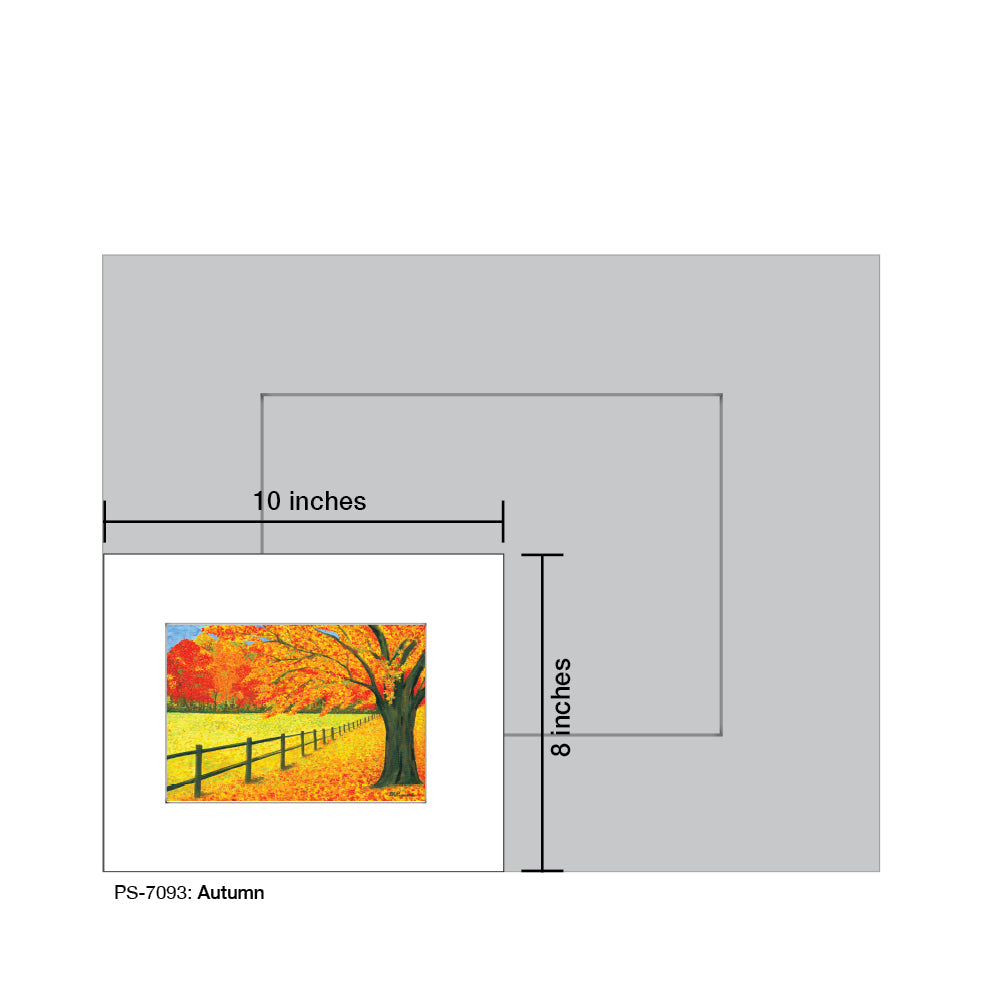 Autumn, Print (#7093A)