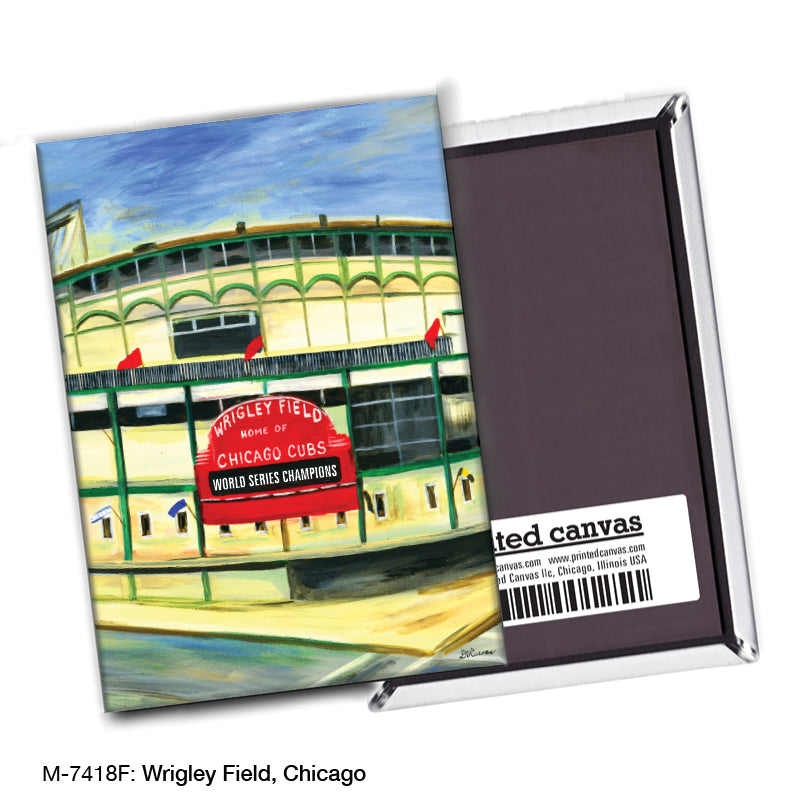 Wrigley Field, Chicago, Magnet (M-7418F)