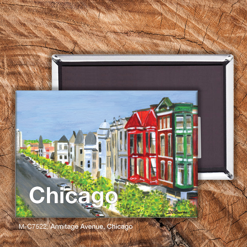 Armitage Avenue, Chicago, Magnet (M-7522A)