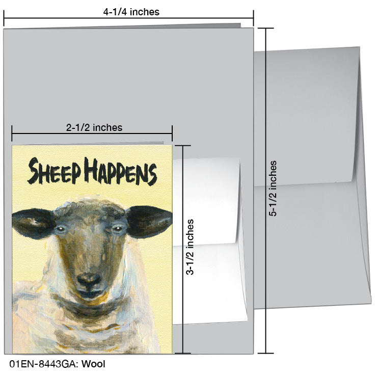 Wool, Greeting Card (8443GA)