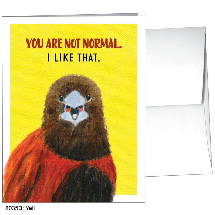 Yell, Greeting Card (8035B)