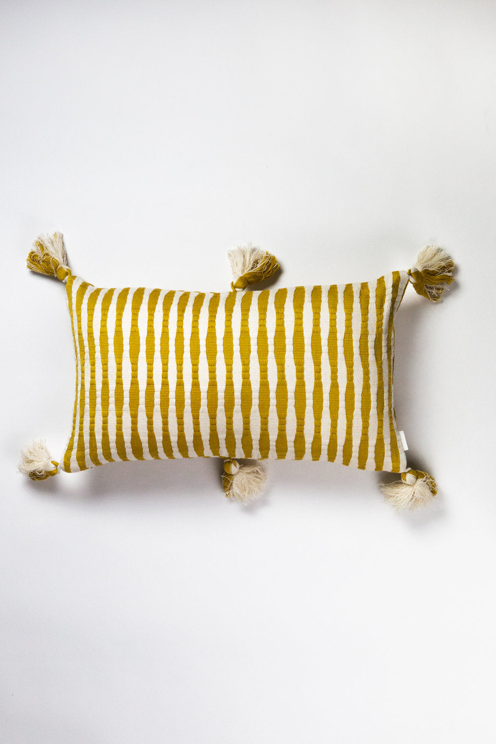 Antigua Pillow - Ochre Striped