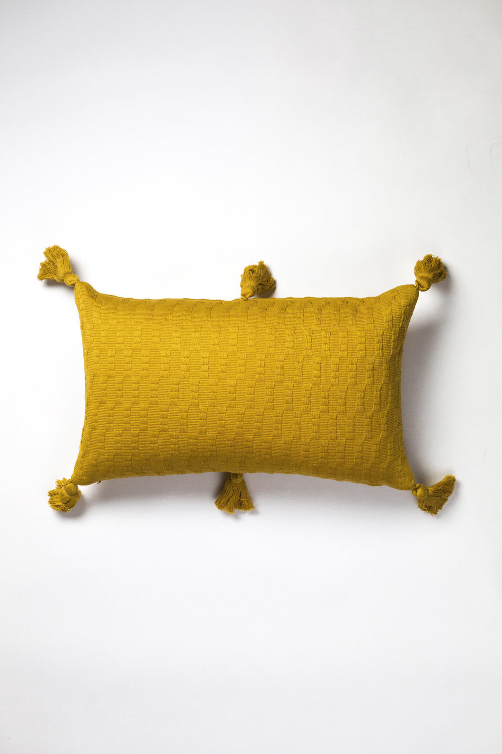 Antigua Pillow - Ochre Solid