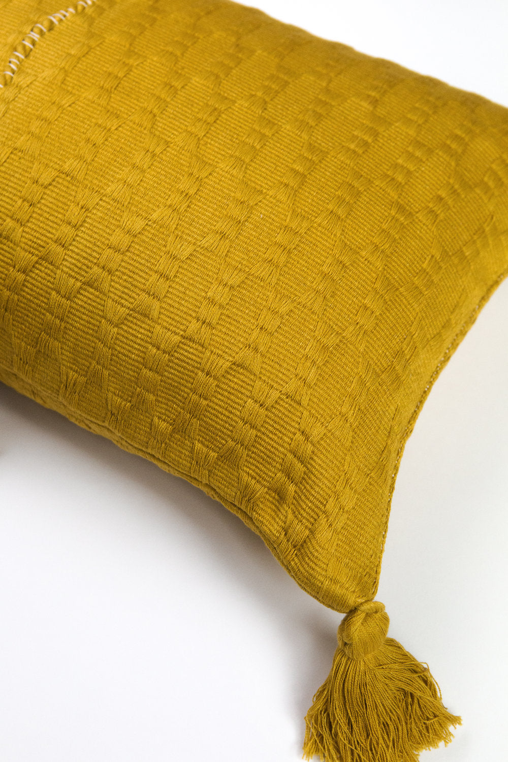 Antigua Pillow - Ochre Solid