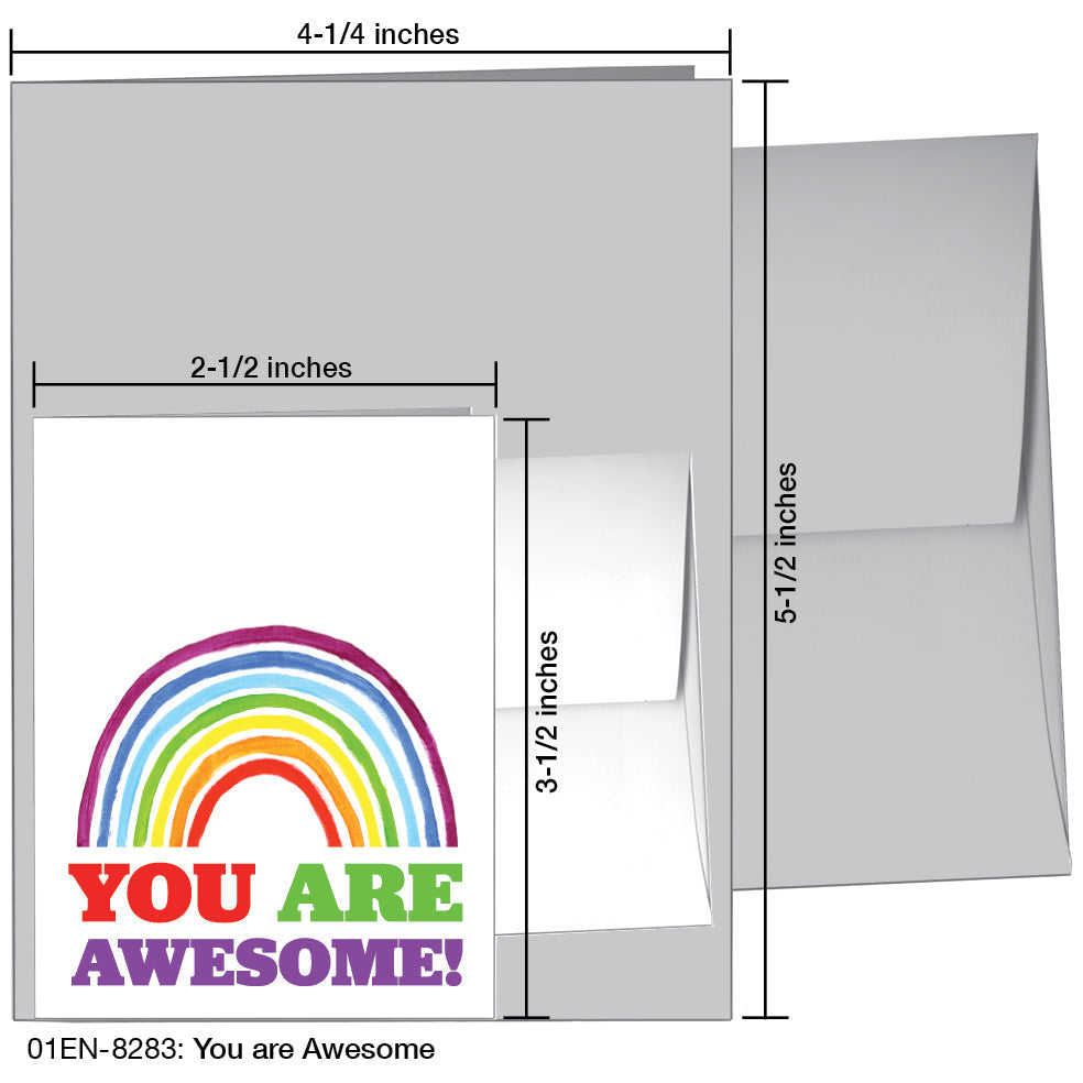 You Are Awesome, Greeting Card (8283A)