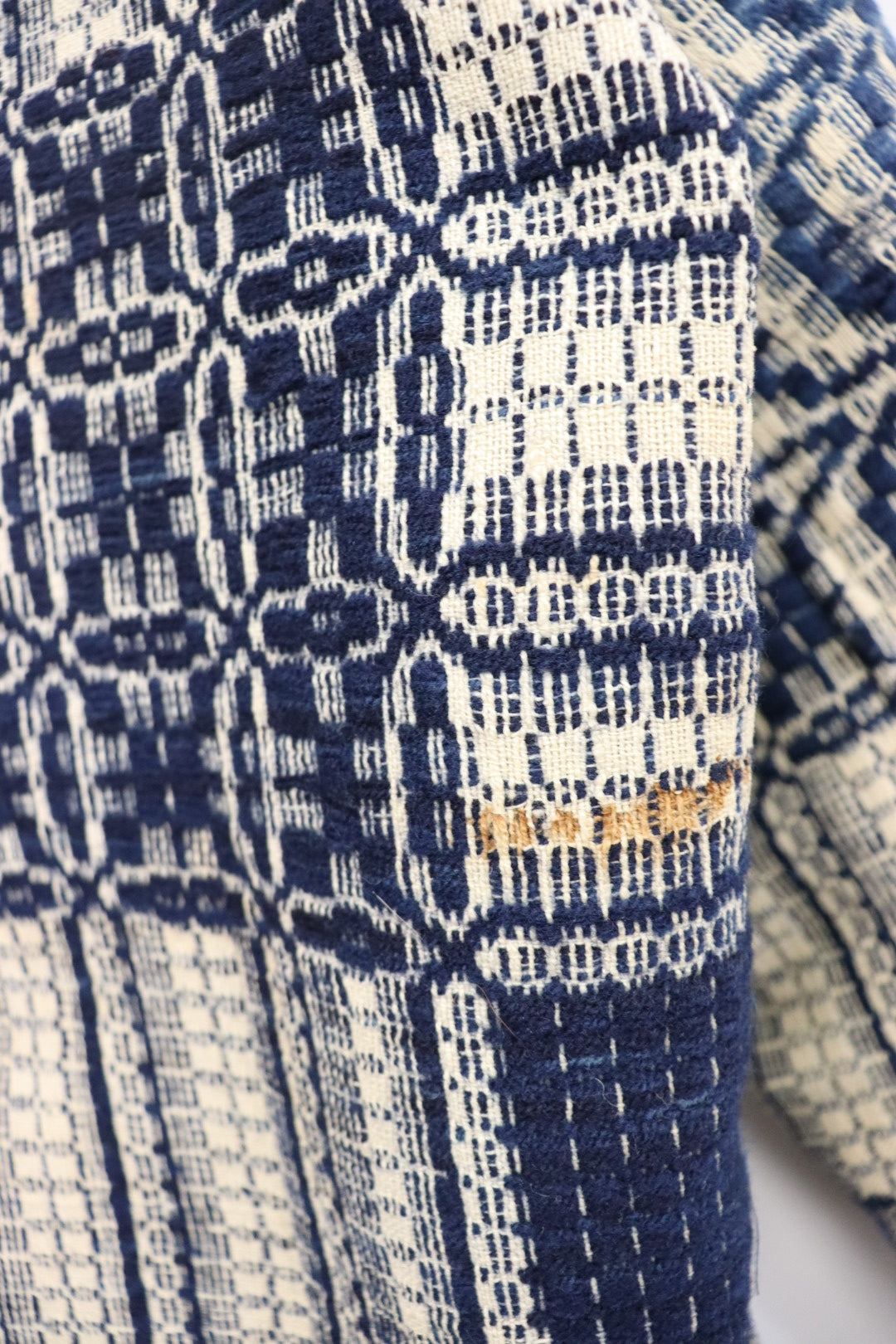 Wool Coverlet Claude Coat Sz S CC9