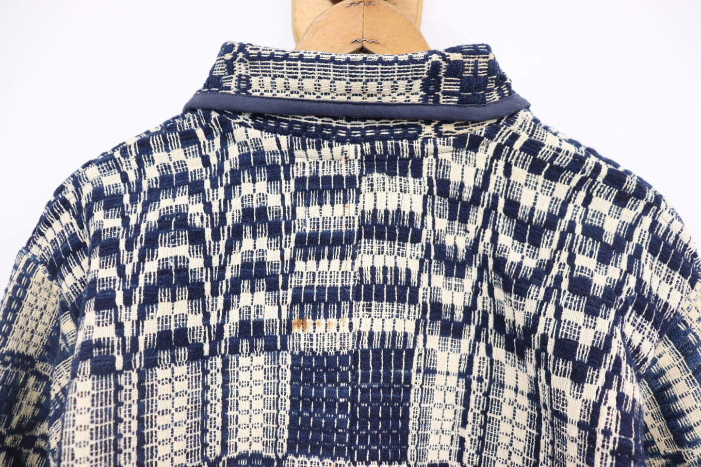 Wool Coverlet Claude Coat Sz S CC9