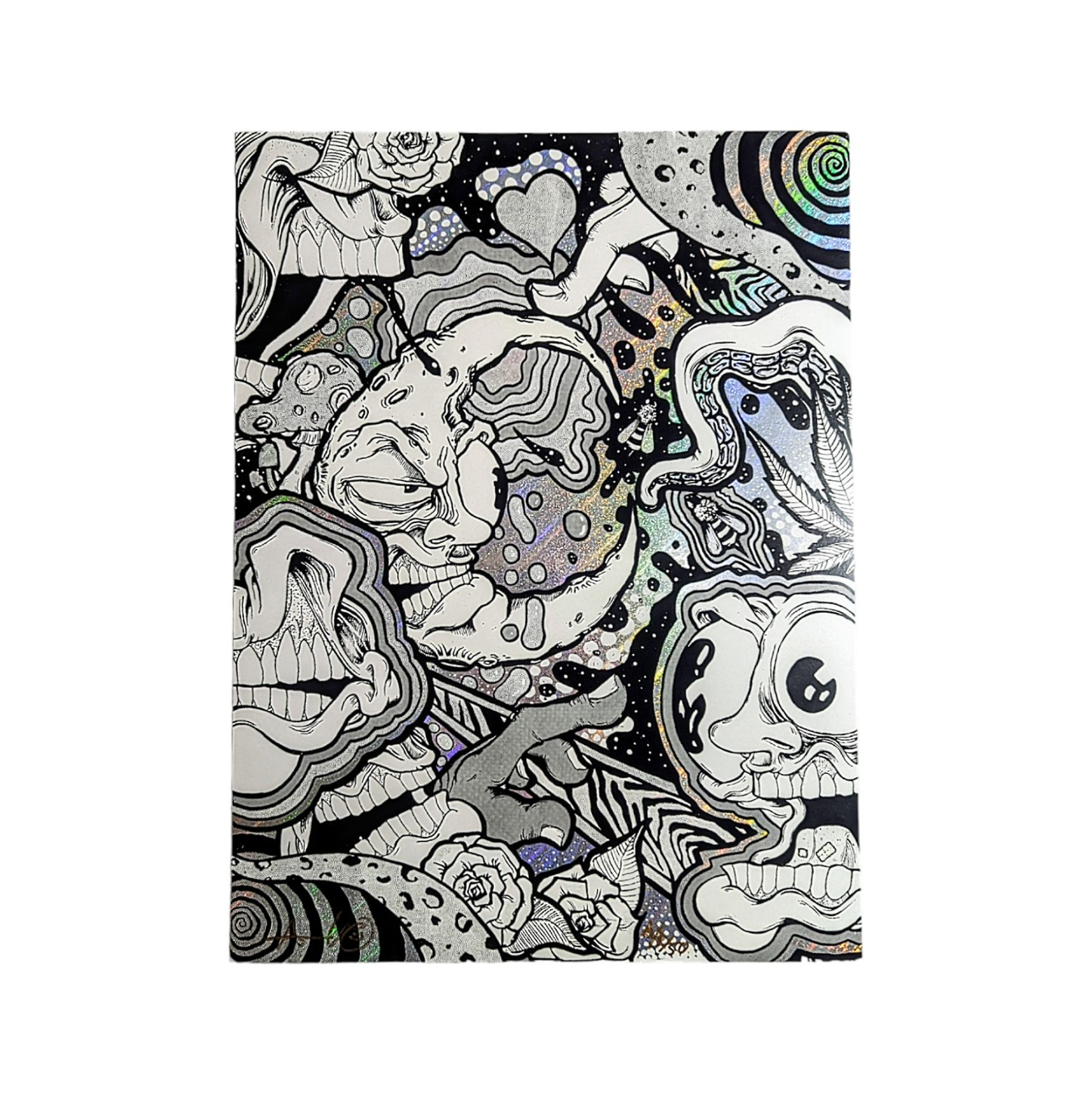 Aaron Brooks "Spring (Holographic Foil)" Print