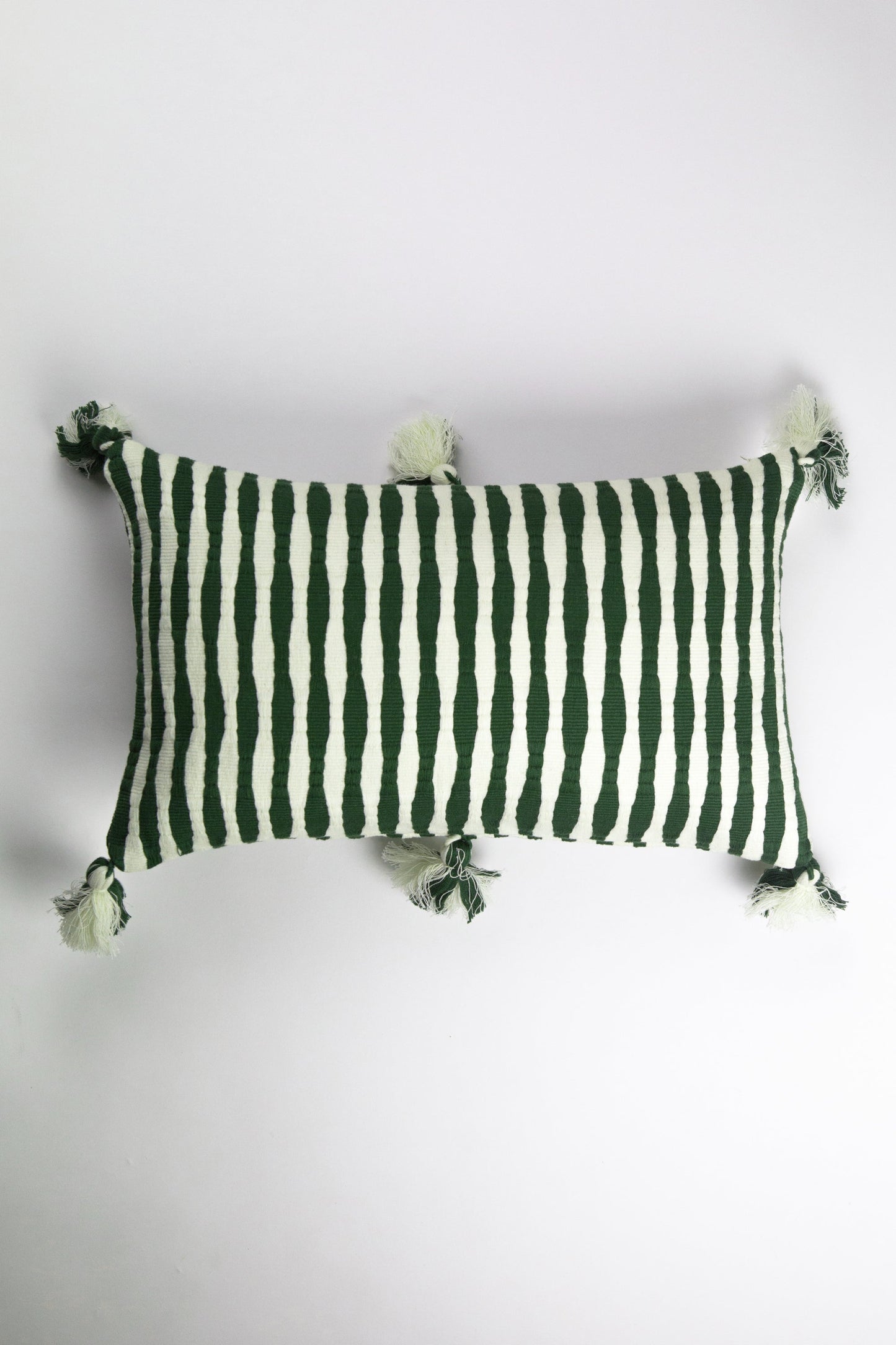 Antigua Pillow - Forest Stripe