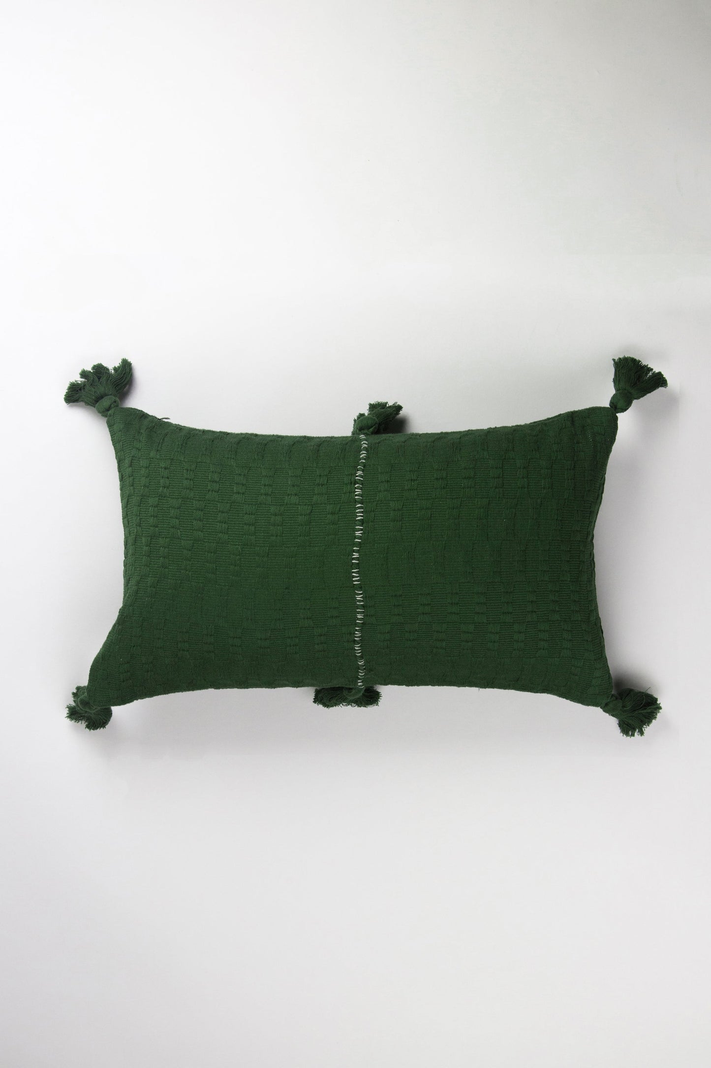 Antigua Pillow - Forest Solid