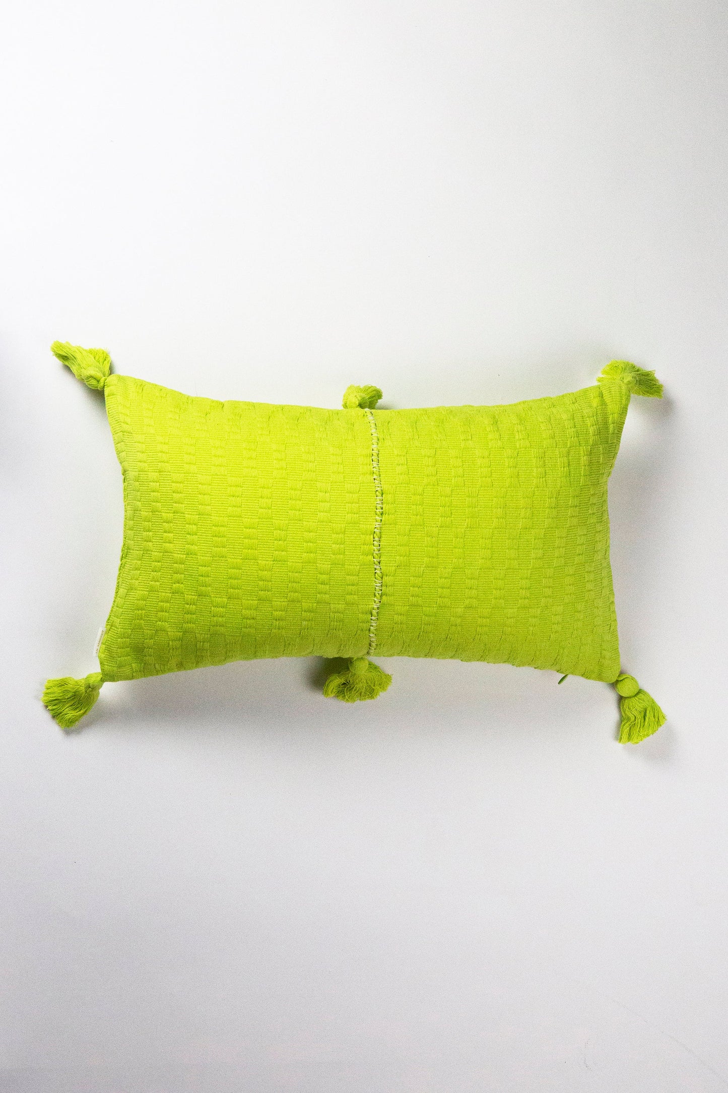 Antigua Pillow - Lemon Lime Solid