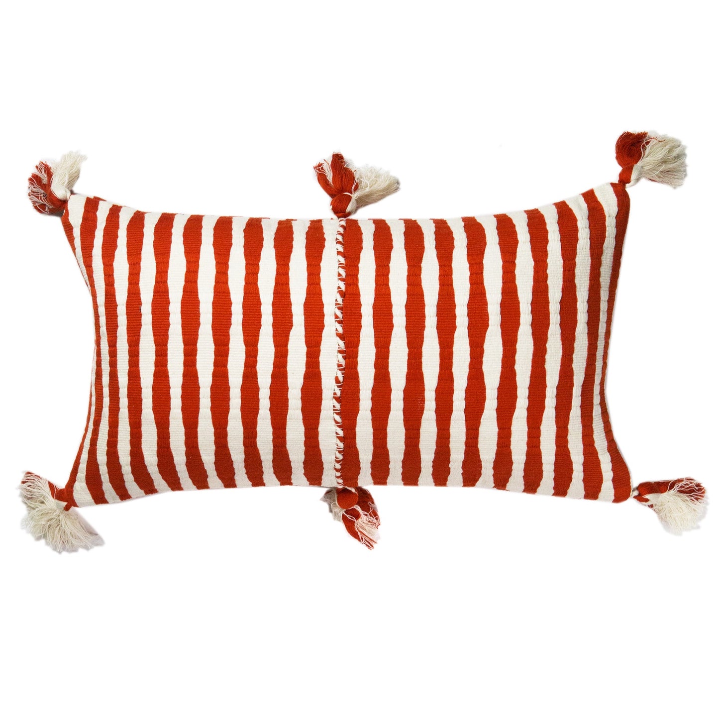 Antigua Pillow - Tomato Red