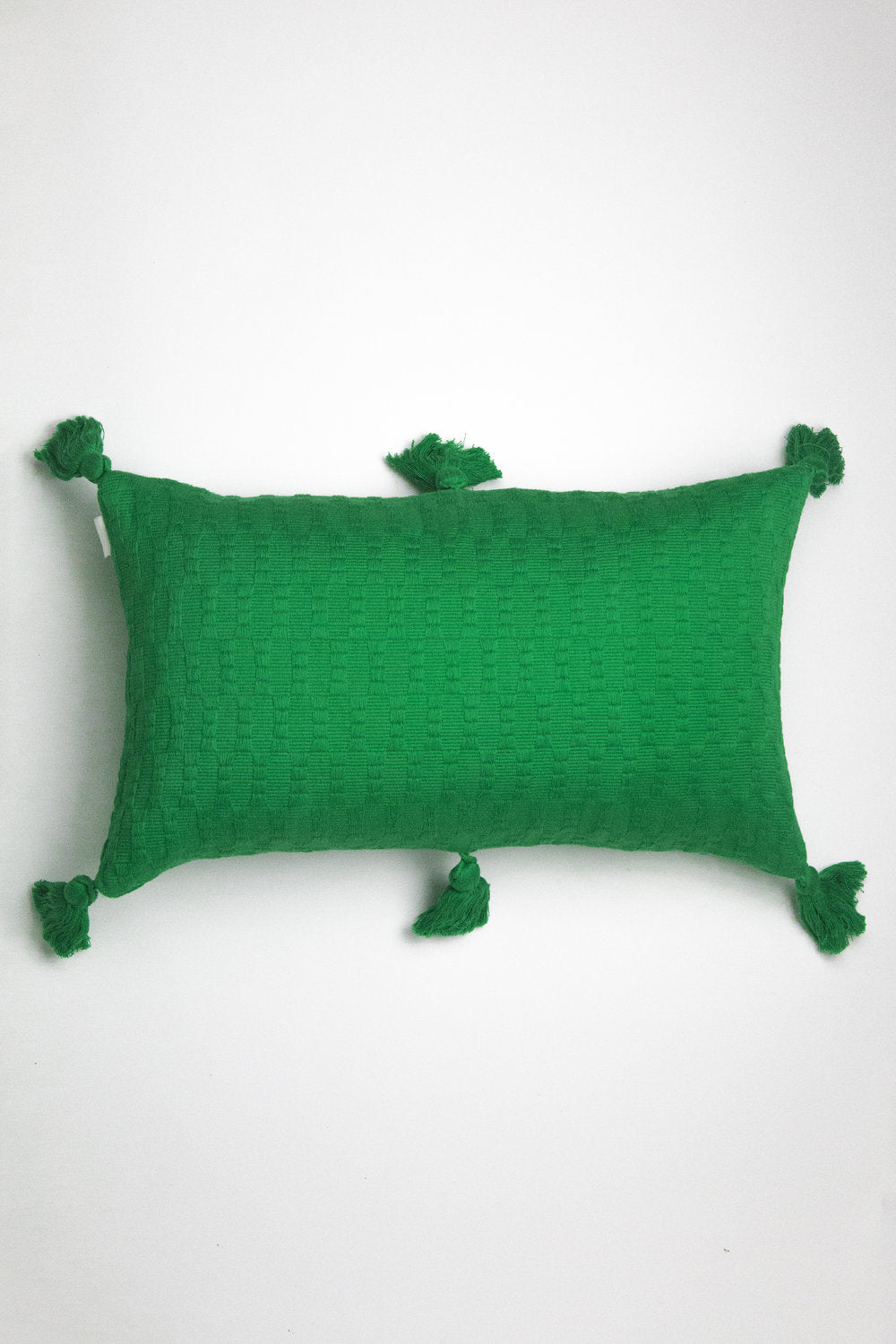 Antigua Pillow - Grass Green Solid