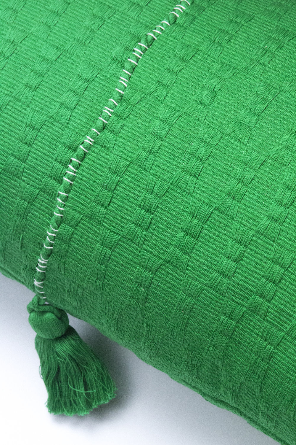 Antigua Pillow - Grass Green Solid