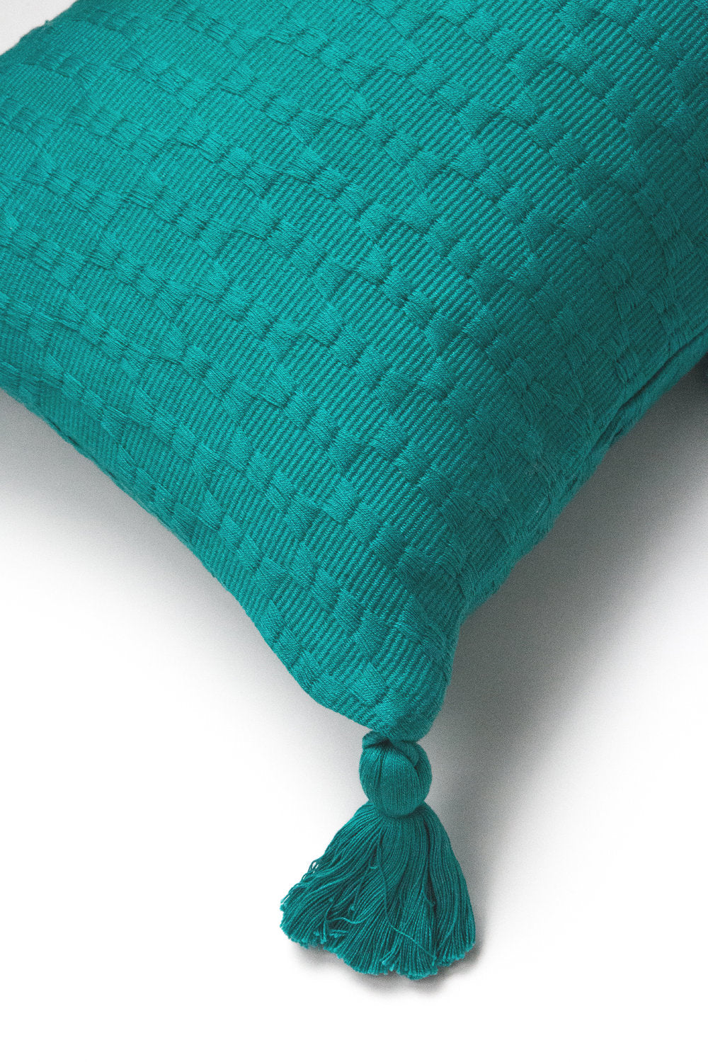 Antigua Pillow - Jade Solid