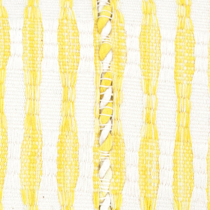 Antigua Pillow - Faded Yellow Stripe
