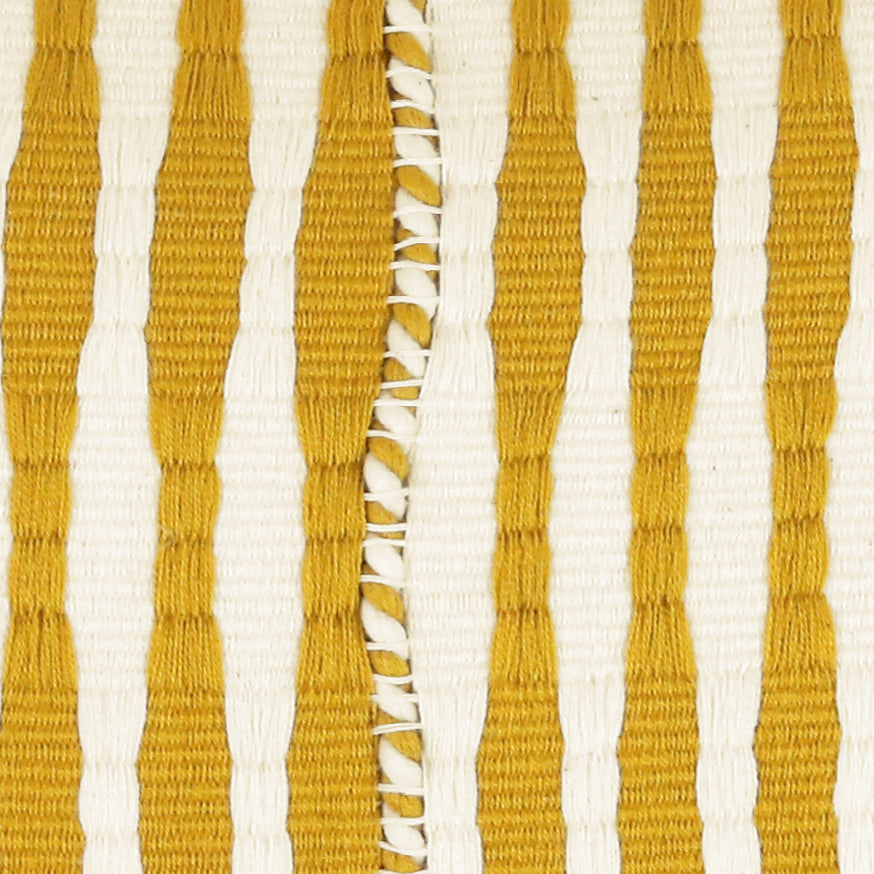 Antigua Pillow - Ochre Striped