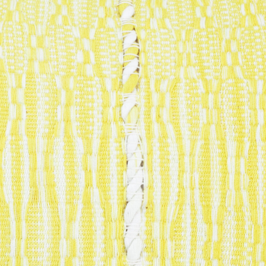 Antigua Pillow - Faded Yellow Solid