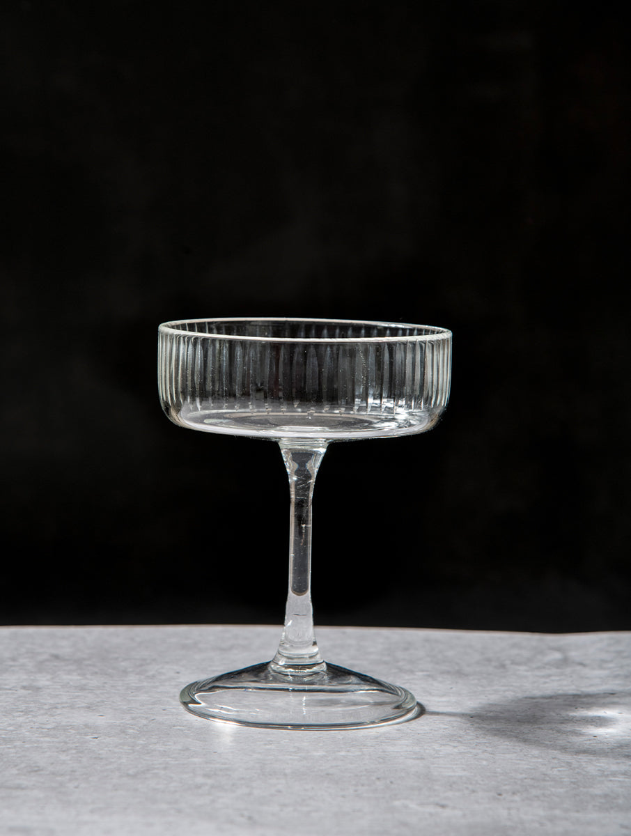 Audrey Glass, 5.5x5.3 Inches (SET OF 4)