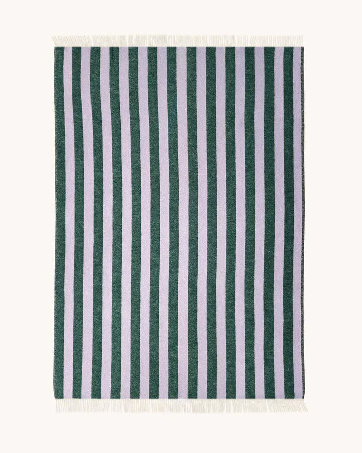 Blanket CANDY WRAP Lilac / Green 4.25 x 6.5 ft