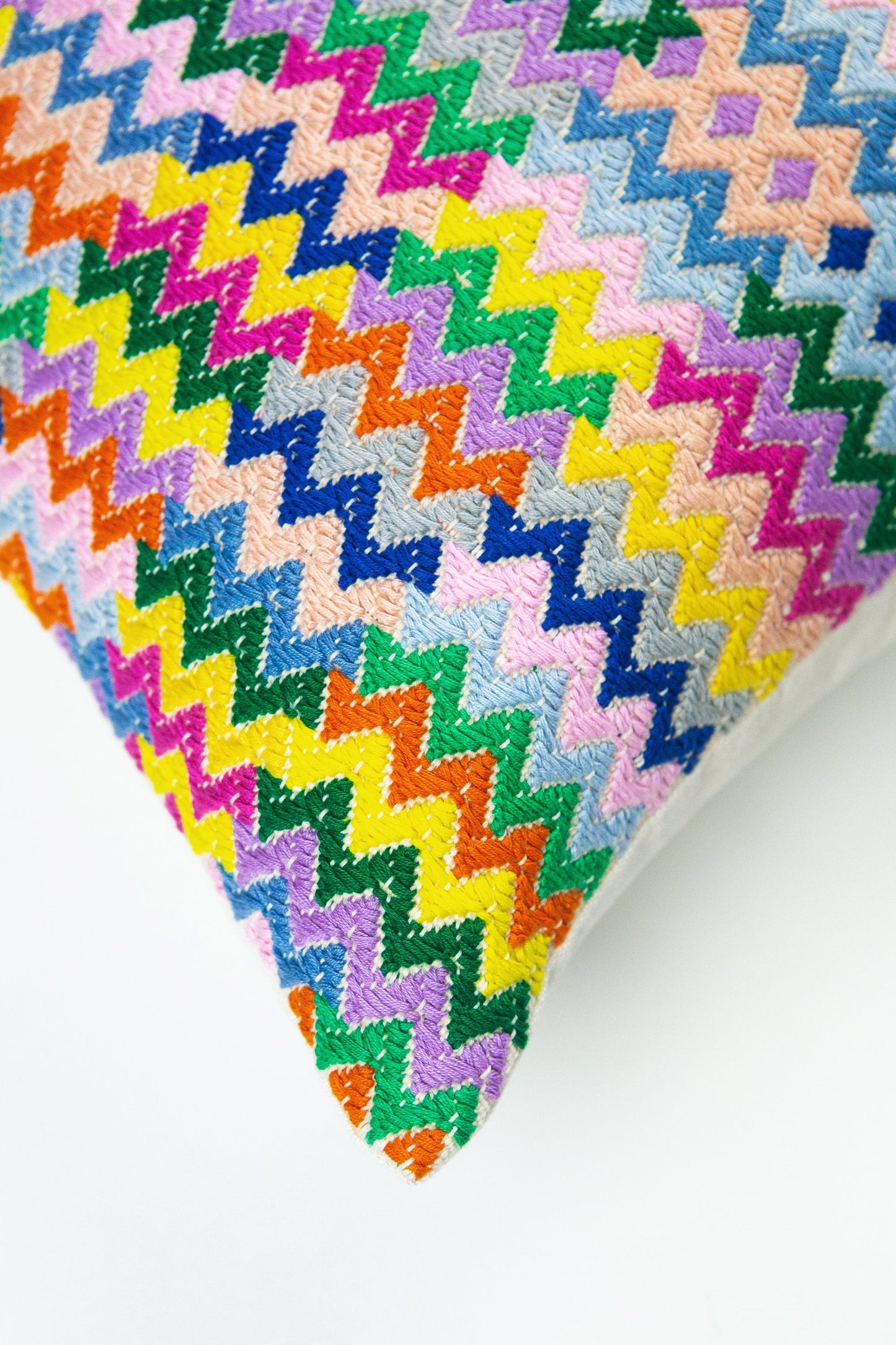 Cotzal Brocade Pillow