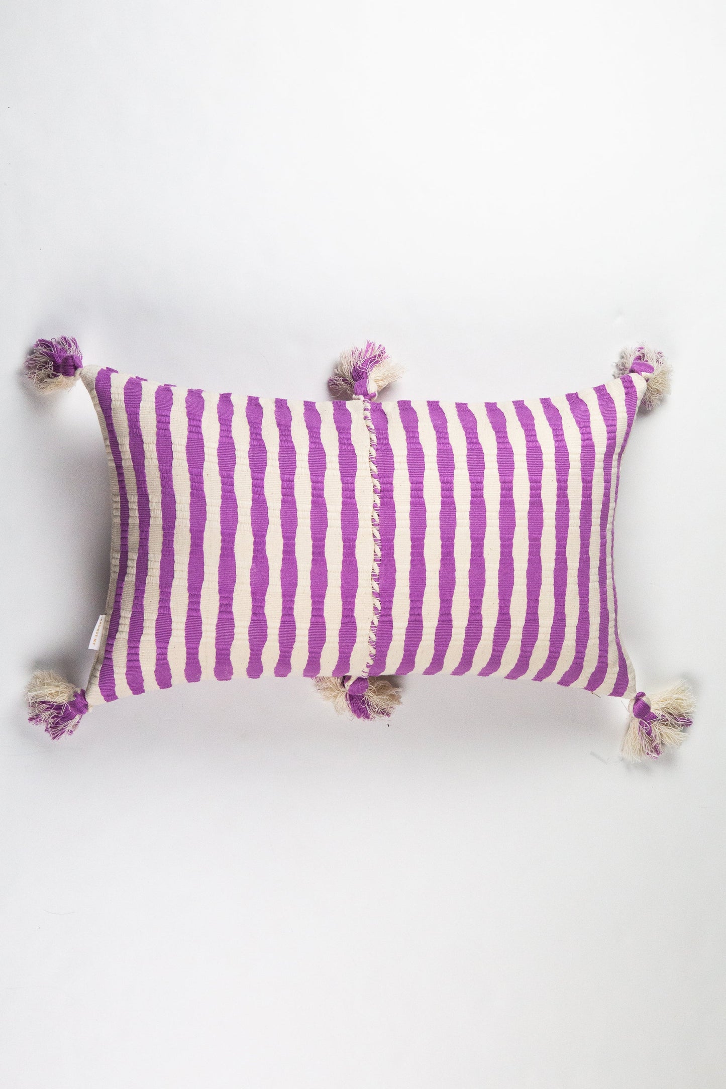 Antigua Pillow - Orchid Stripe