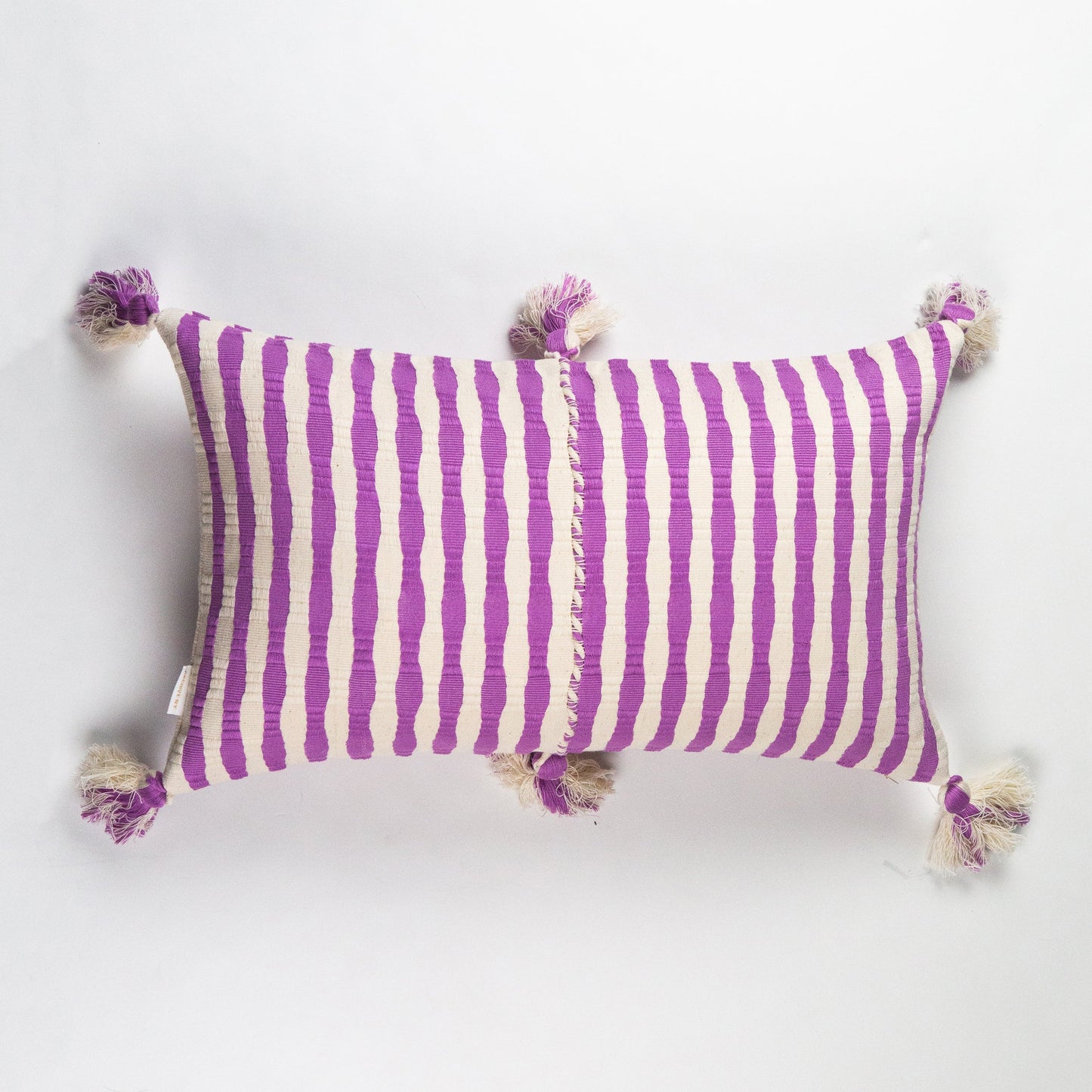 Antigua Pillow - Orchid Stripe
