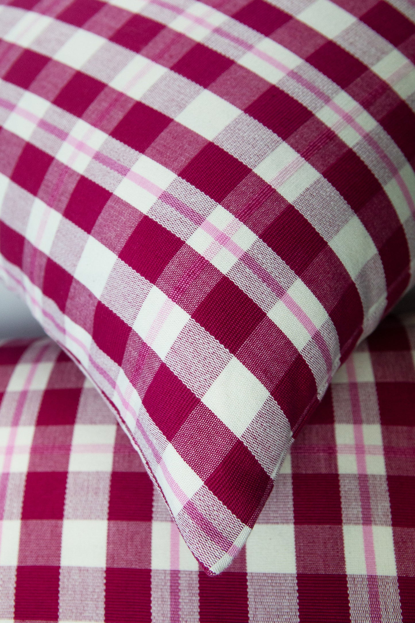 Abigail Plaid Rectangle Pillow