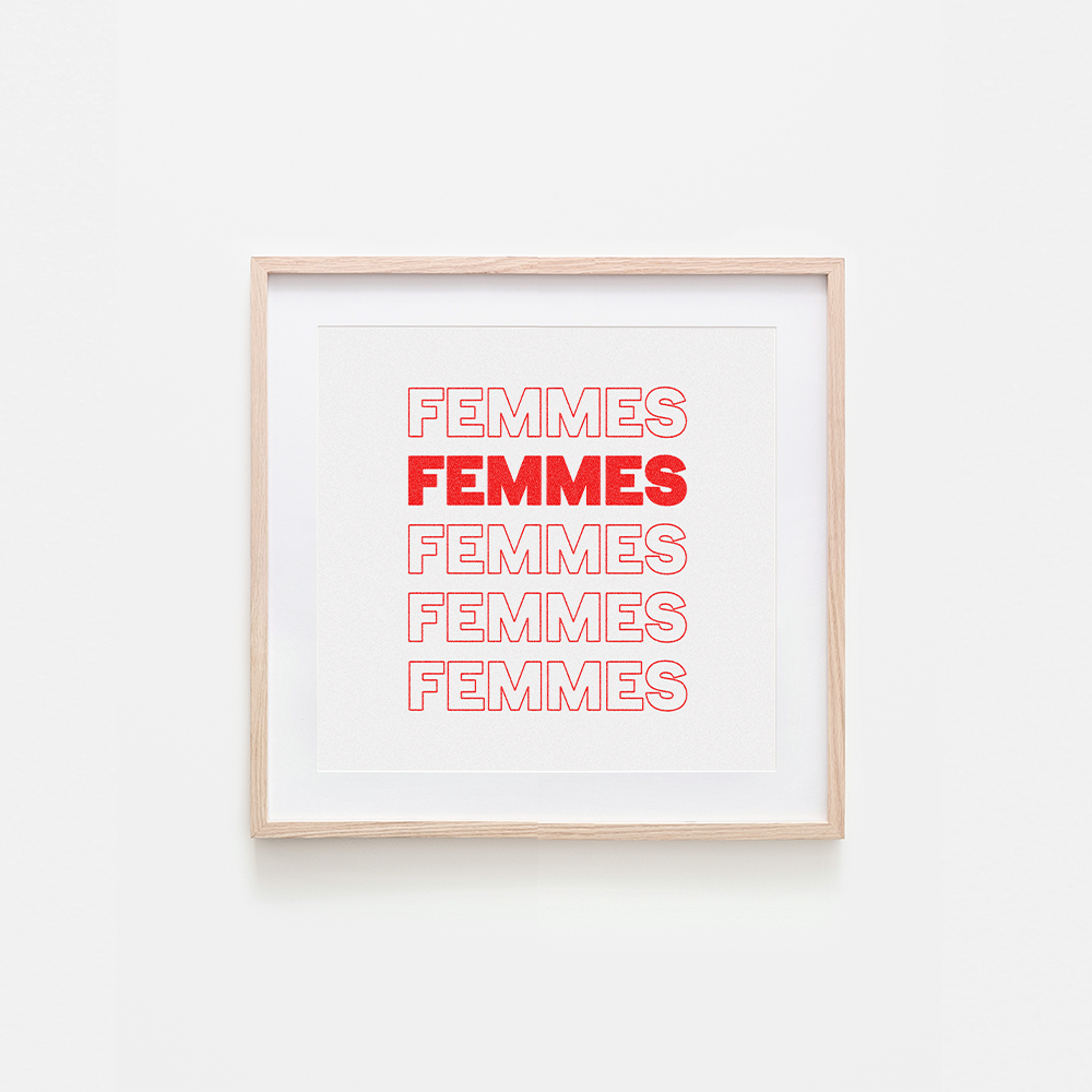 Femmes Art Print