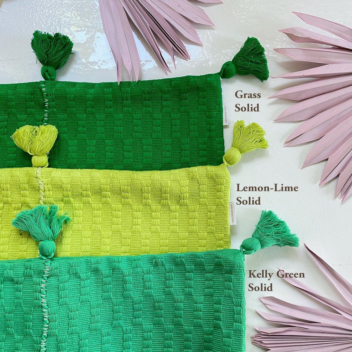 Antigua Pillow - Kelly Green Solid