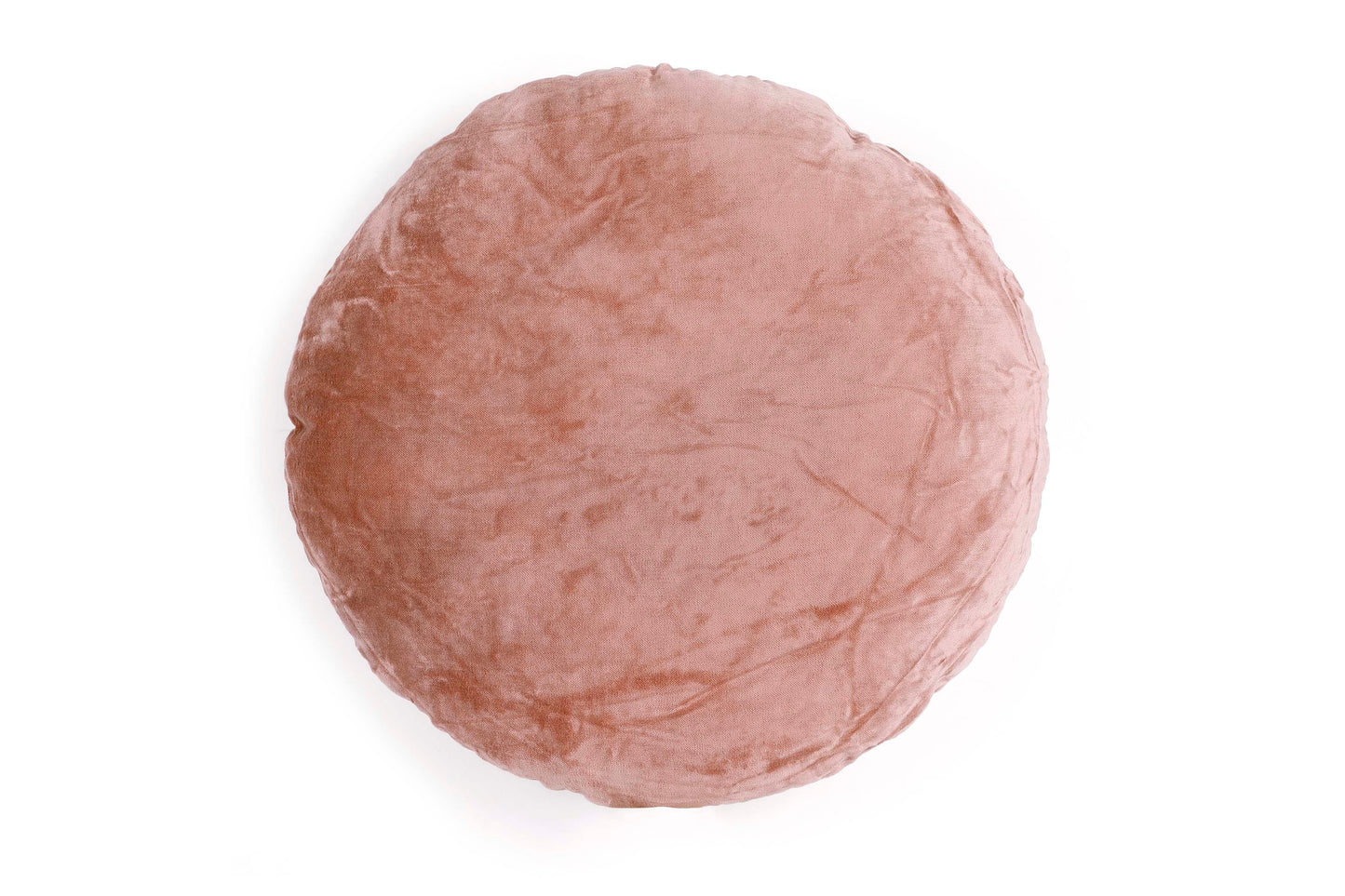 Reversible Velvet Pillow, Blush & Dusty Pink - 16 Inch