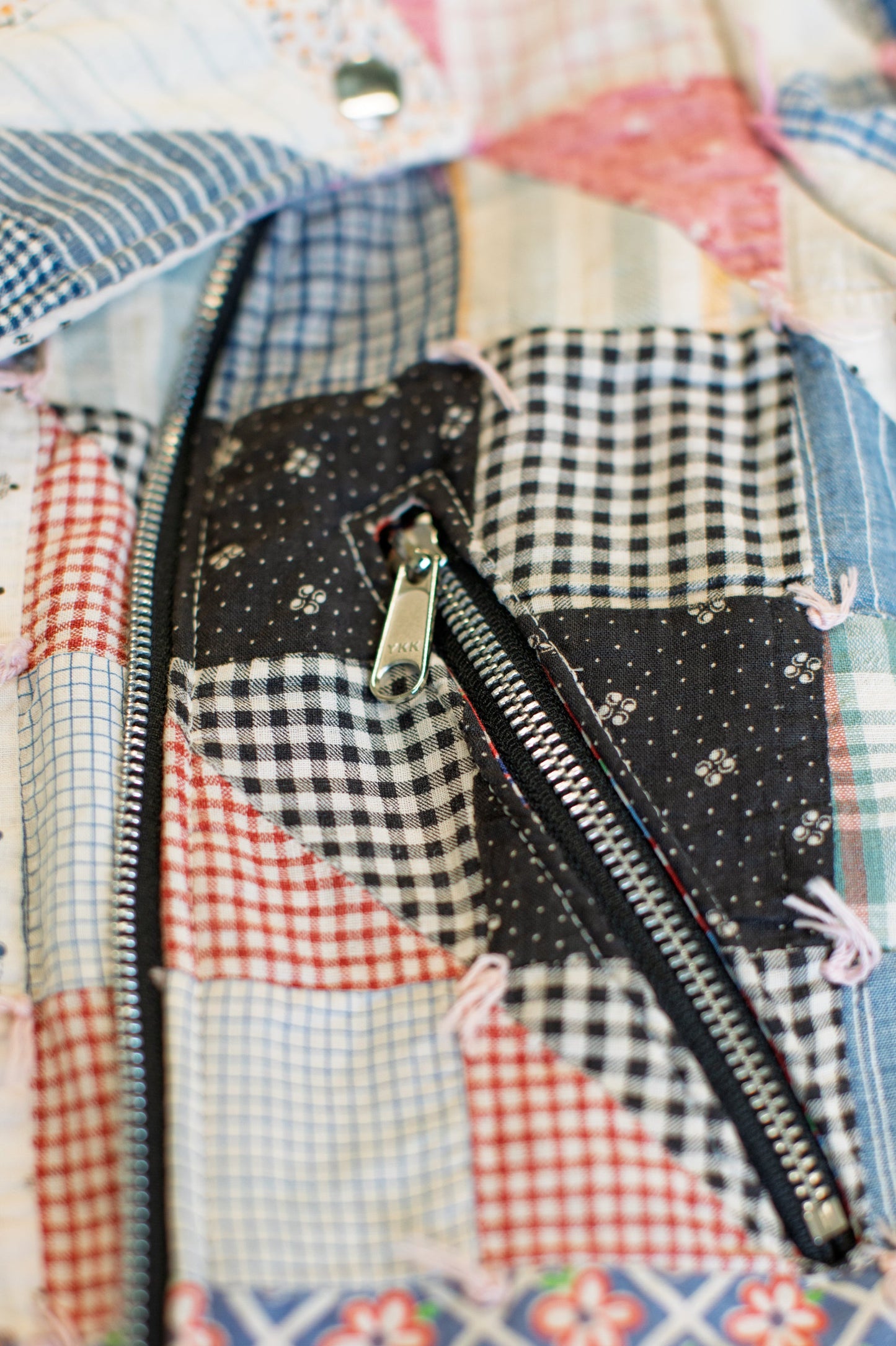ATW Feedsack Cropped Biker Jacket (M)