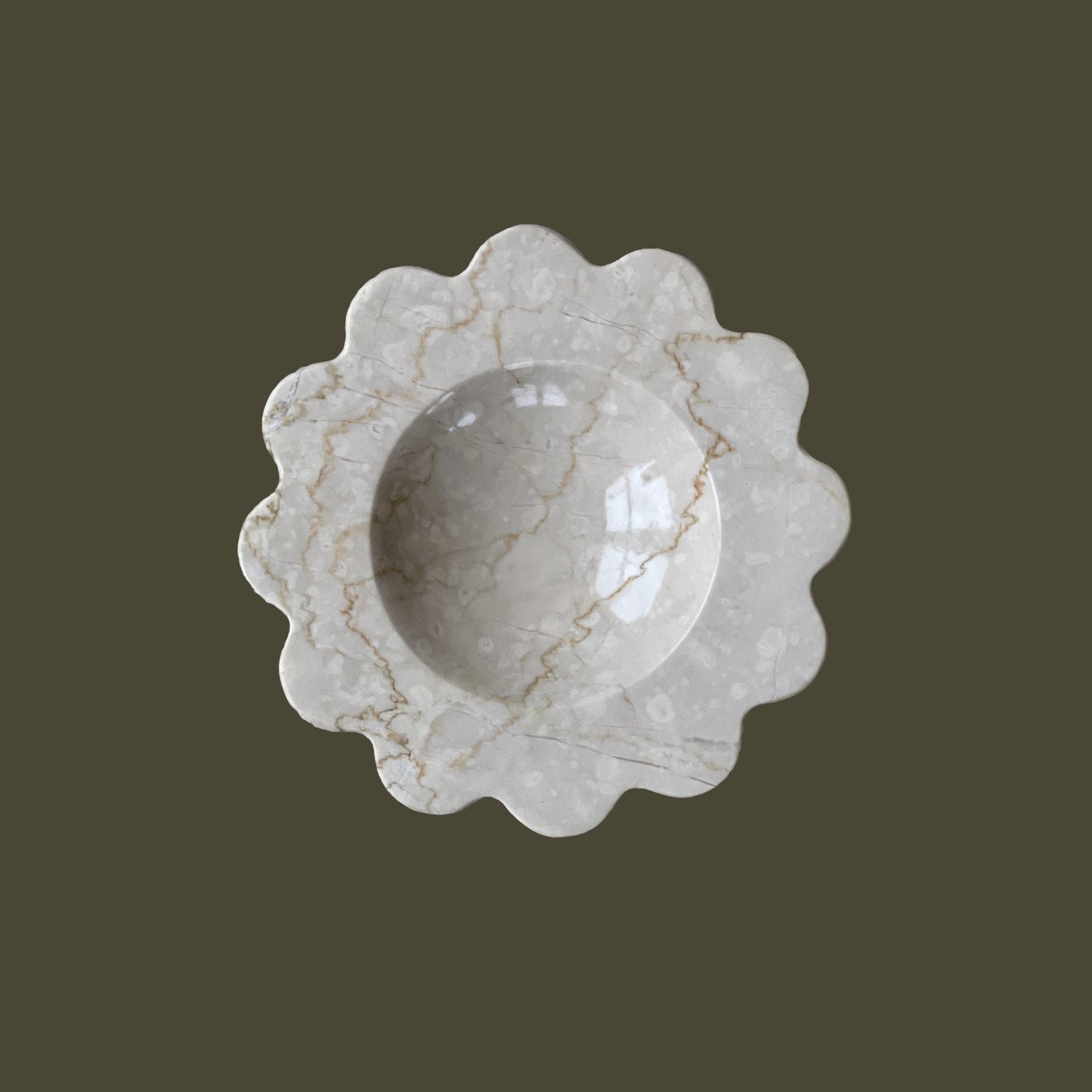 Mini Sun Scoop in Oyster