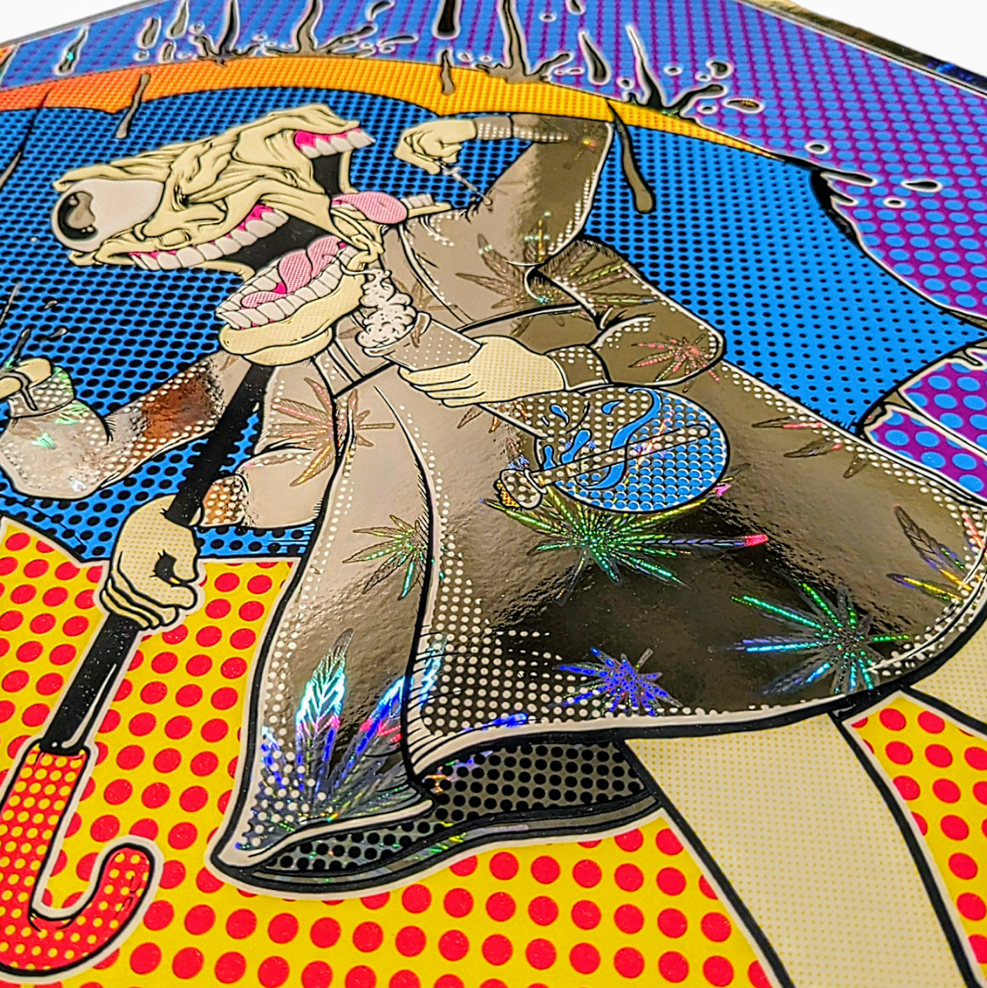 Aaron Brooks x Slinger "Slinger Collab (Leaf Foil)" Print