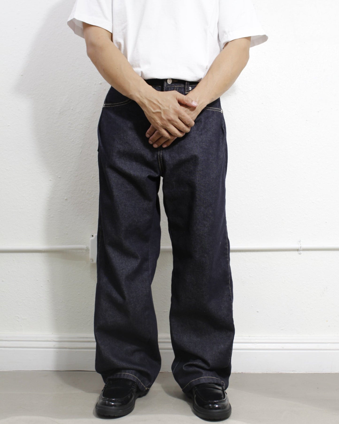 Side Pocket Dark Denim