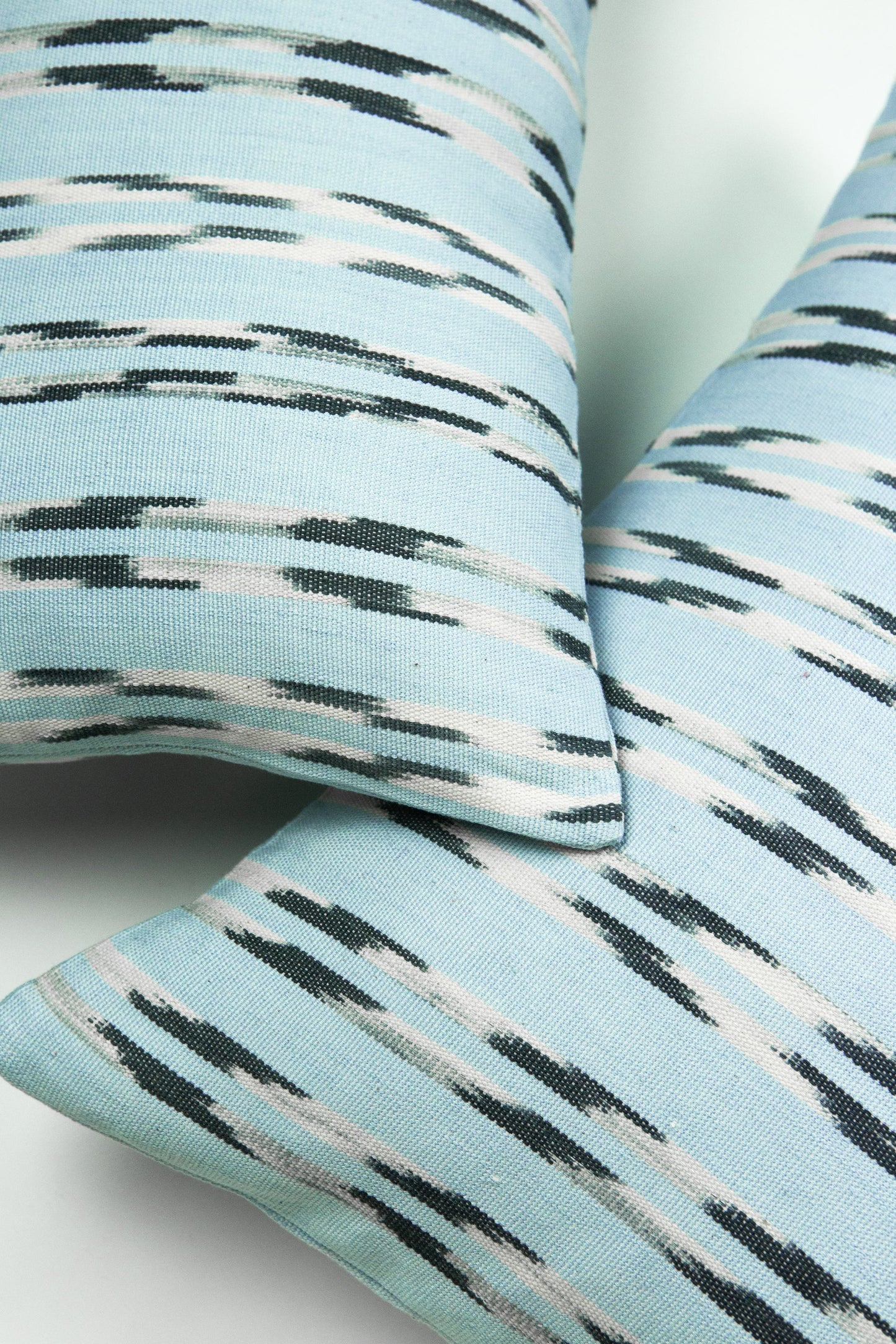 Xela Light Blue Jaspe Pillow