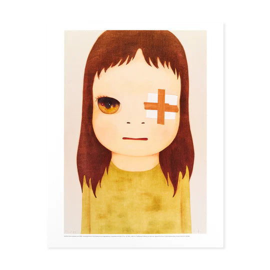 Yoshitomo Nara "Untitled (Eye Patch)" Print