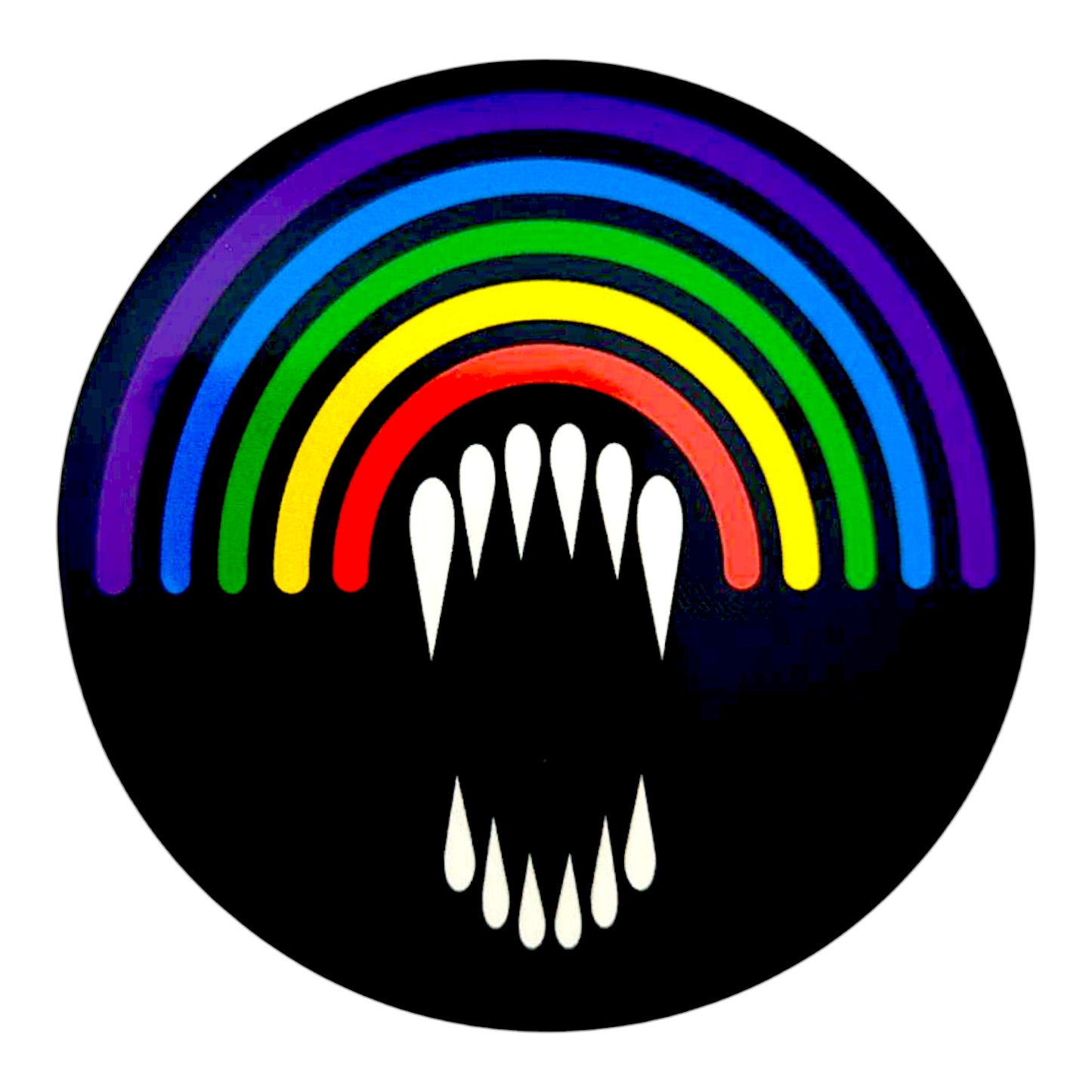 Alex Pardee Brightmare Logo Sticker