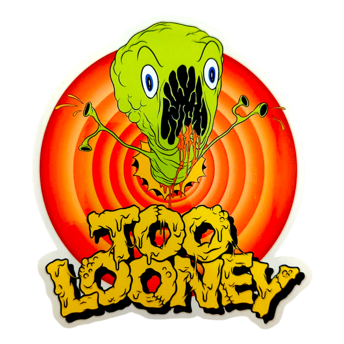 Alex Pardee Too Looney Sticker