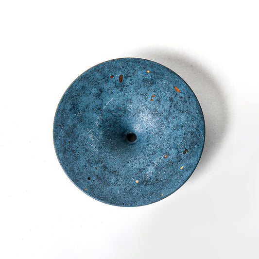 Dimple Wall Hook, Medium | Cobalt Terrazzo - Arte House