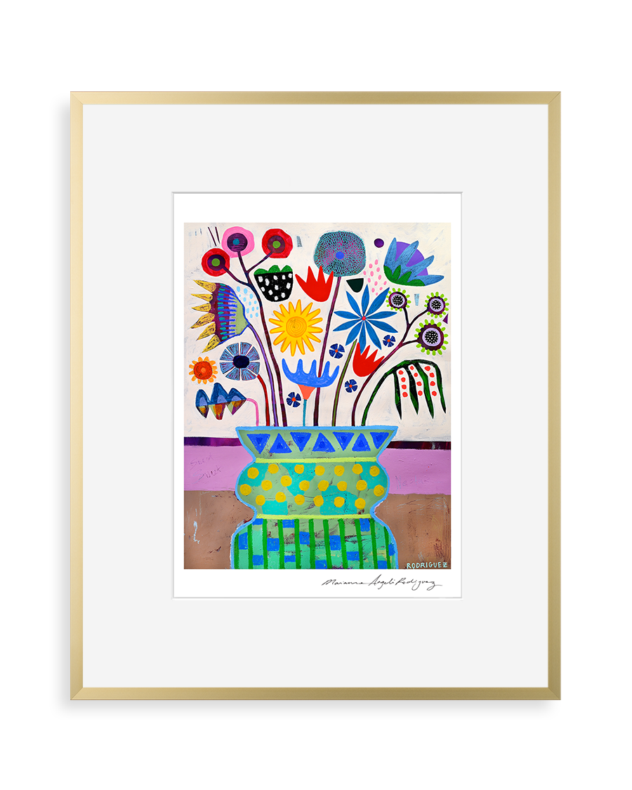 FLOWER VASE STUDY 1 PRINT