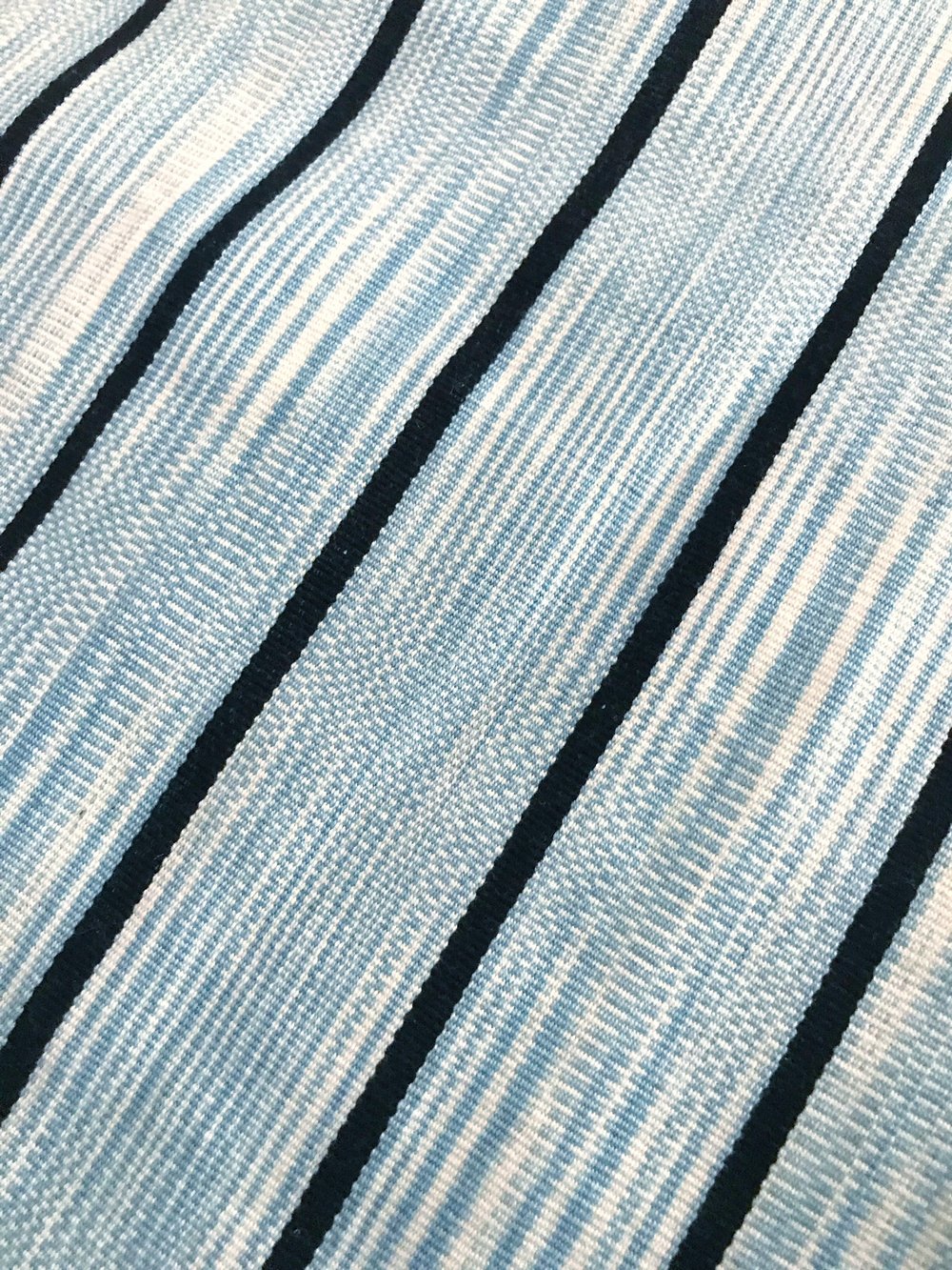 Santiago Atitlan I Pillow - Washed Indigo 18"x18"