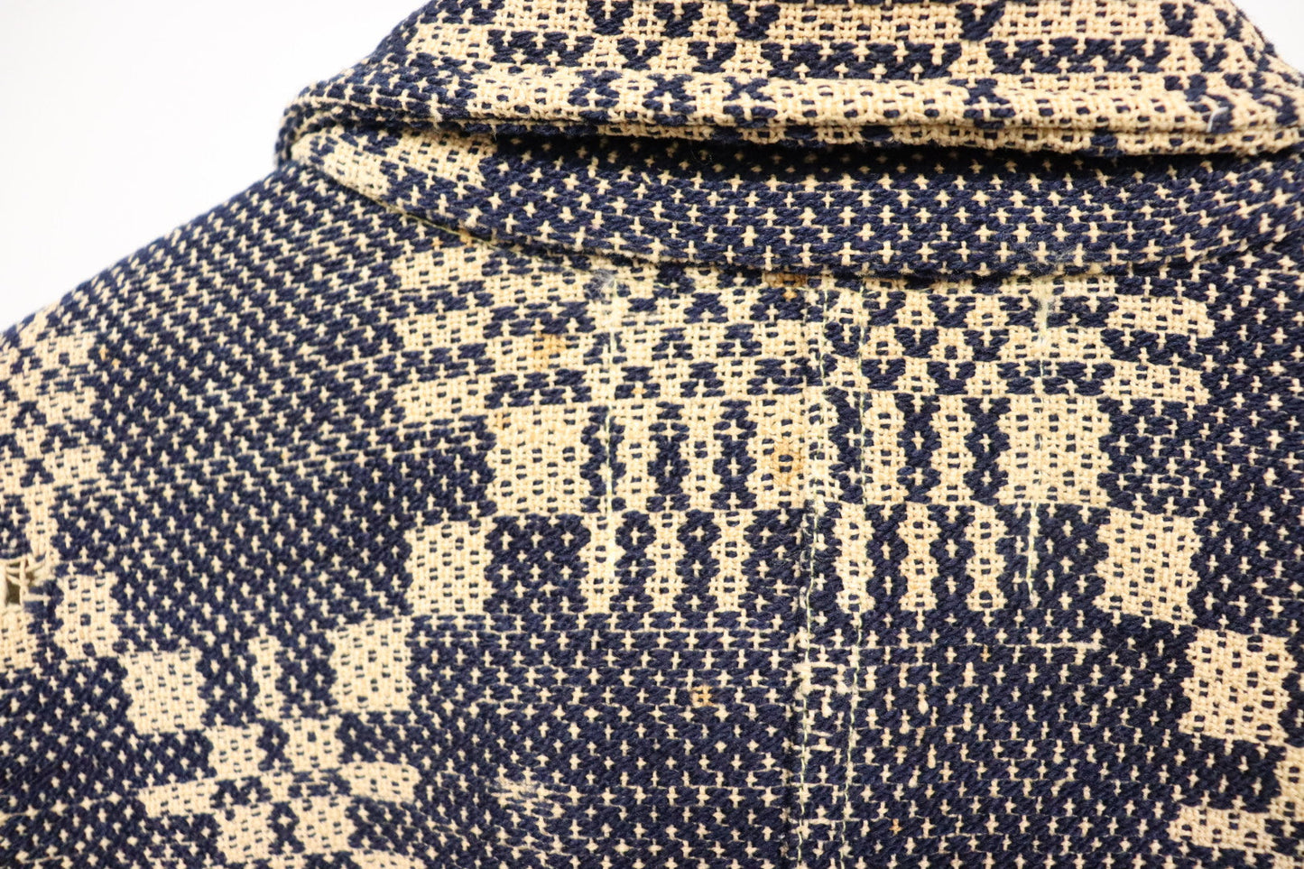 Wool Coverlet Claude Coat Sz L CC8