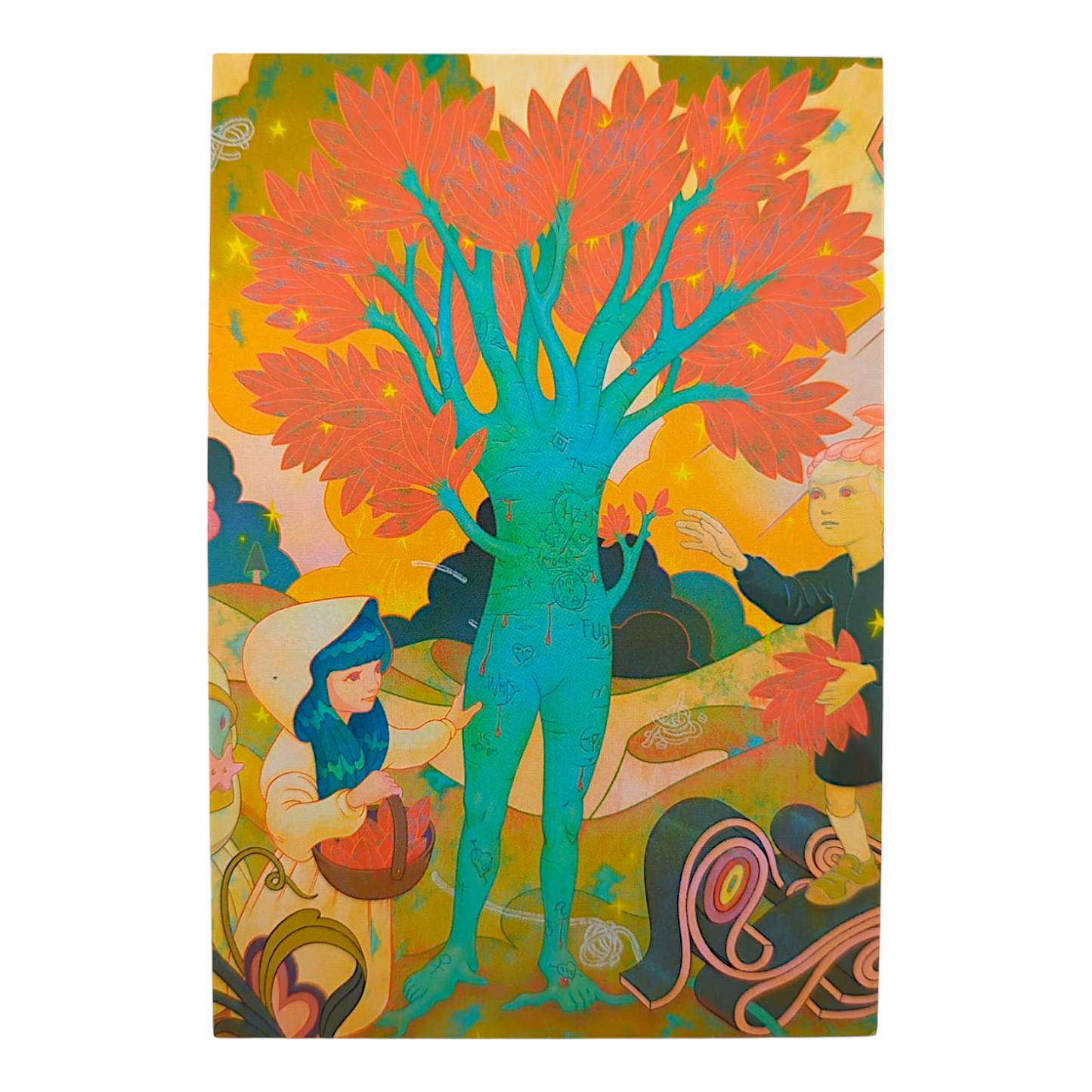 James Jean "A + D" Postcard