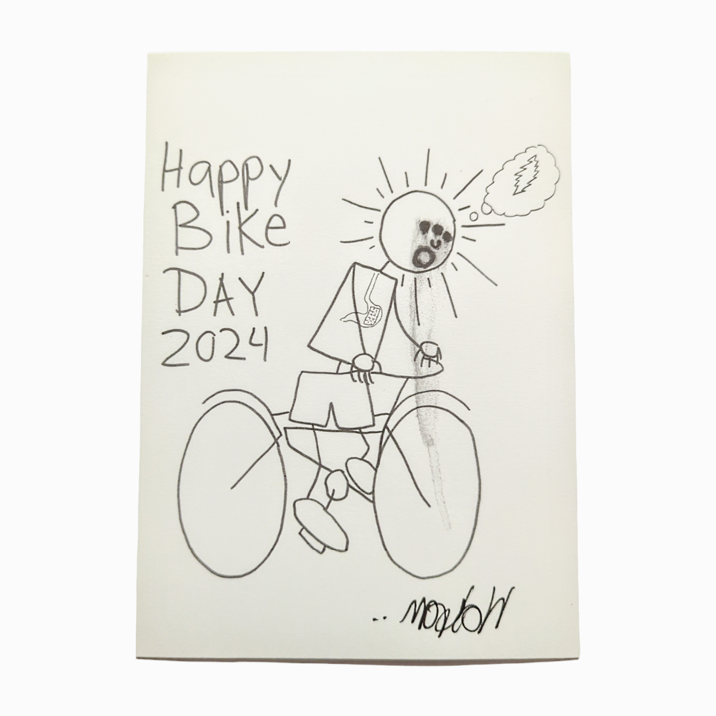 Wookerson Happy Bike Day 2024 Print