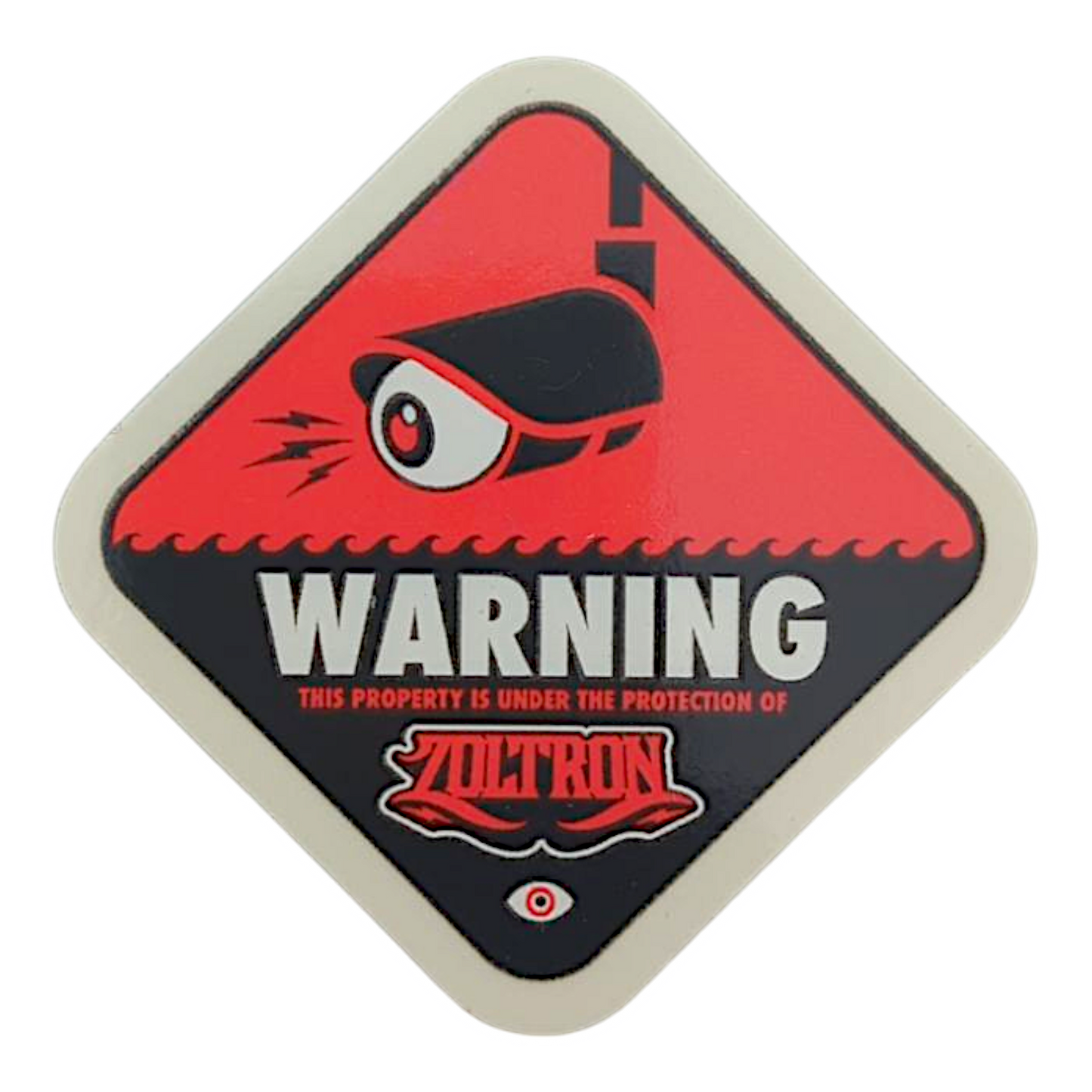 Zoltron SECURITY Public Space Enhancement Sticker