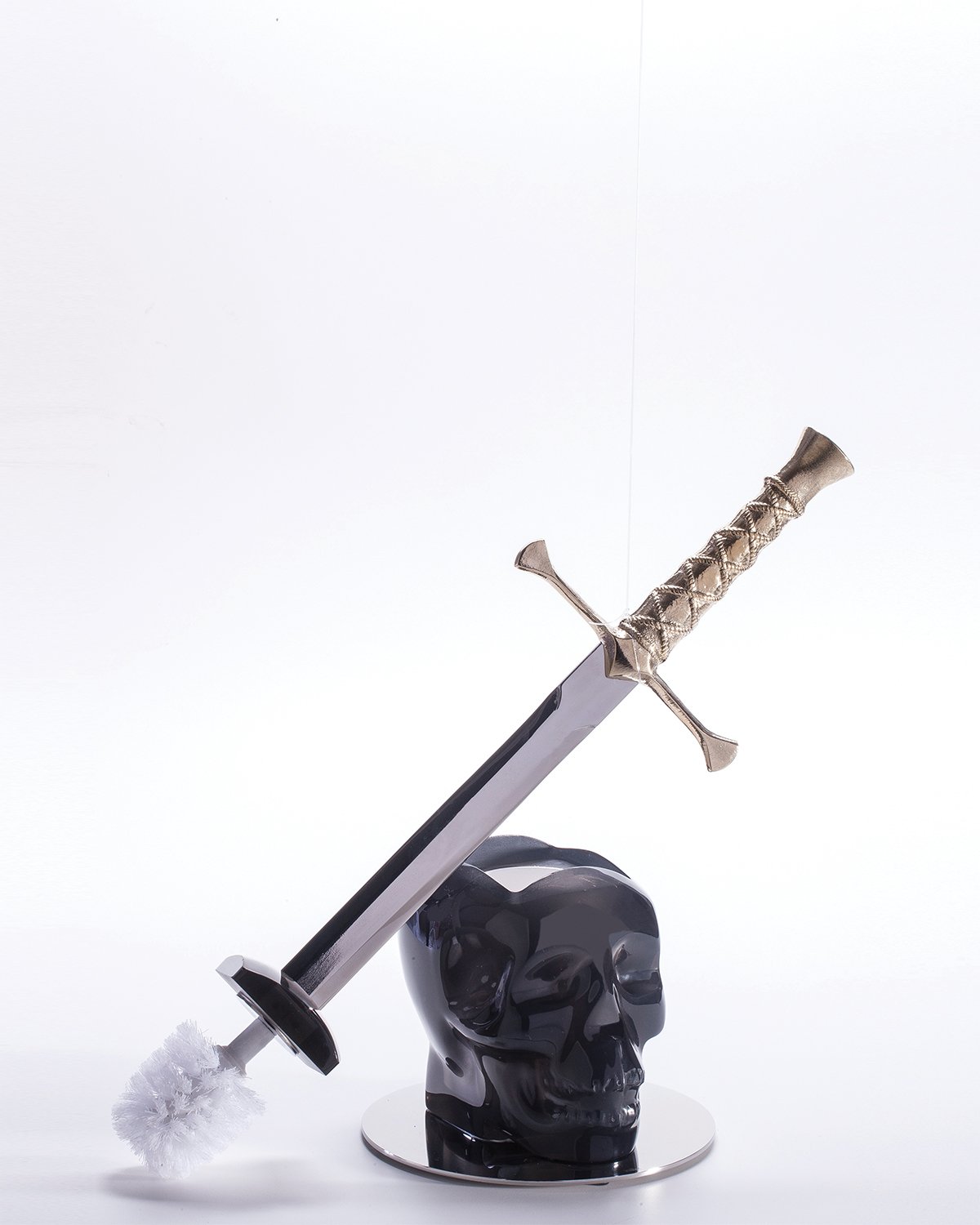 Toilet Brush CRANIUM Smoke - Arte House