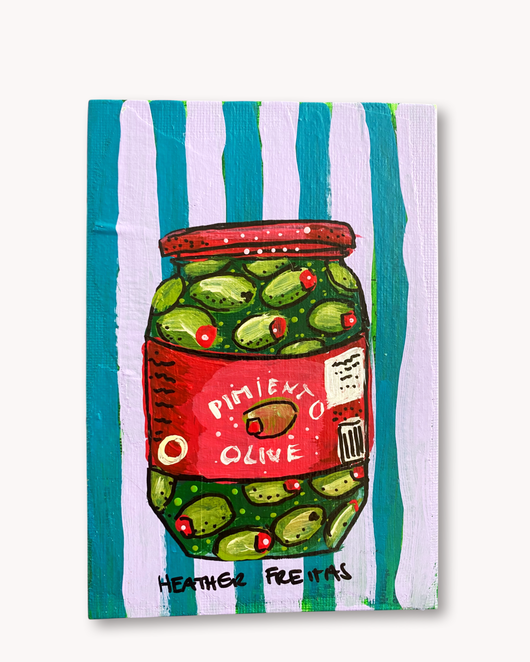 Green Olives ( Original Painting ) - Arte House